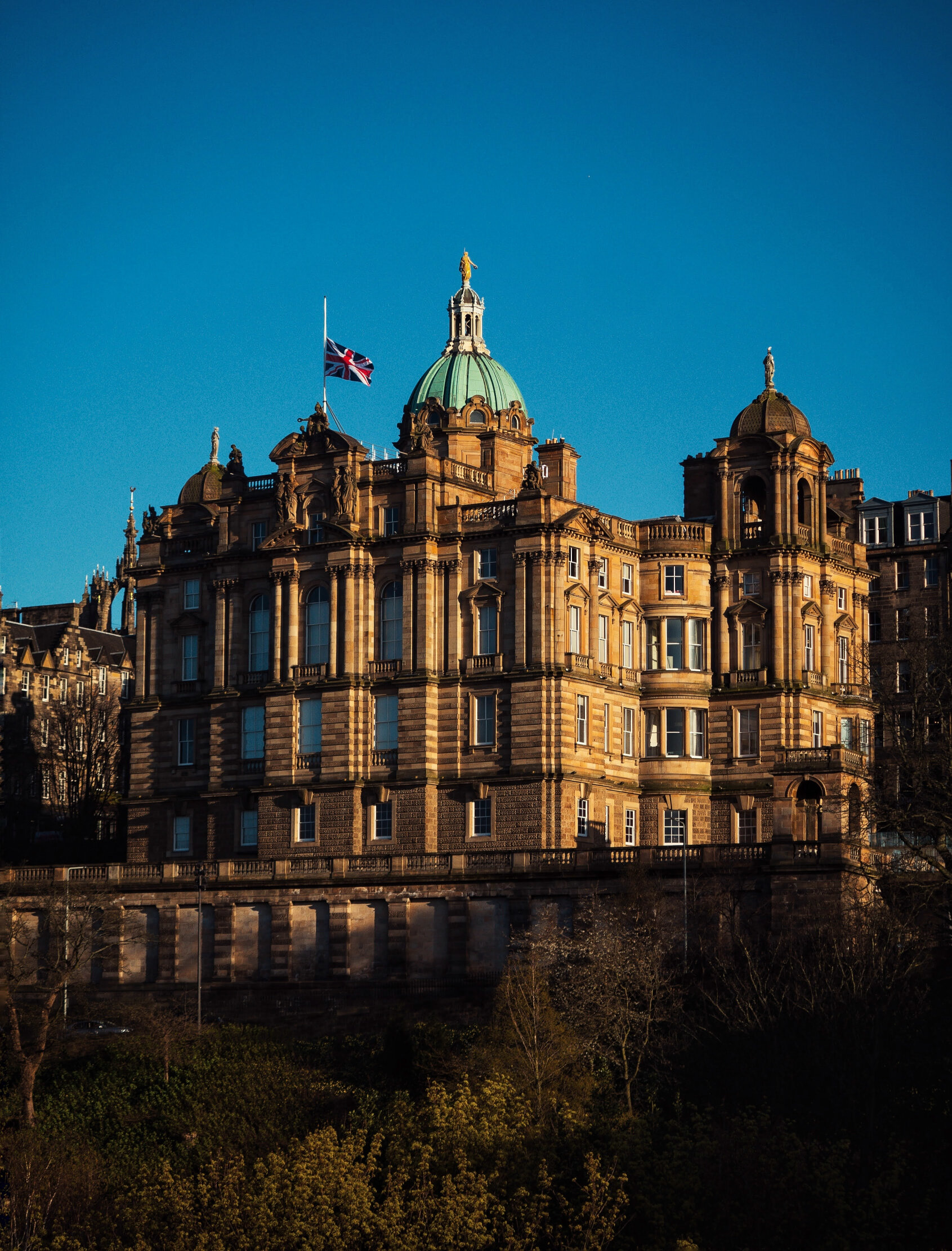 Half Mast Flag Edinburgh