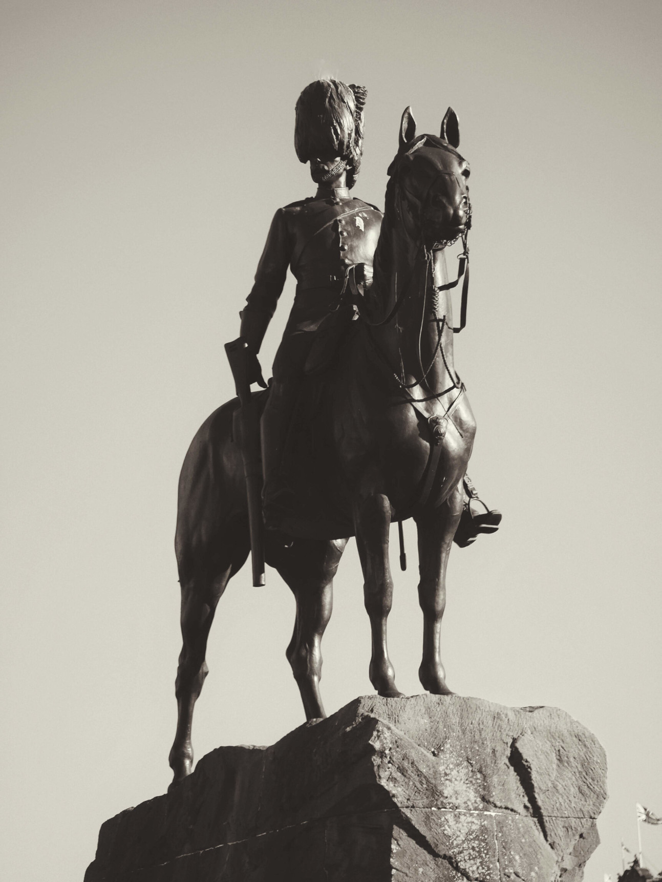 Royal Scots Greys Memorial Statue