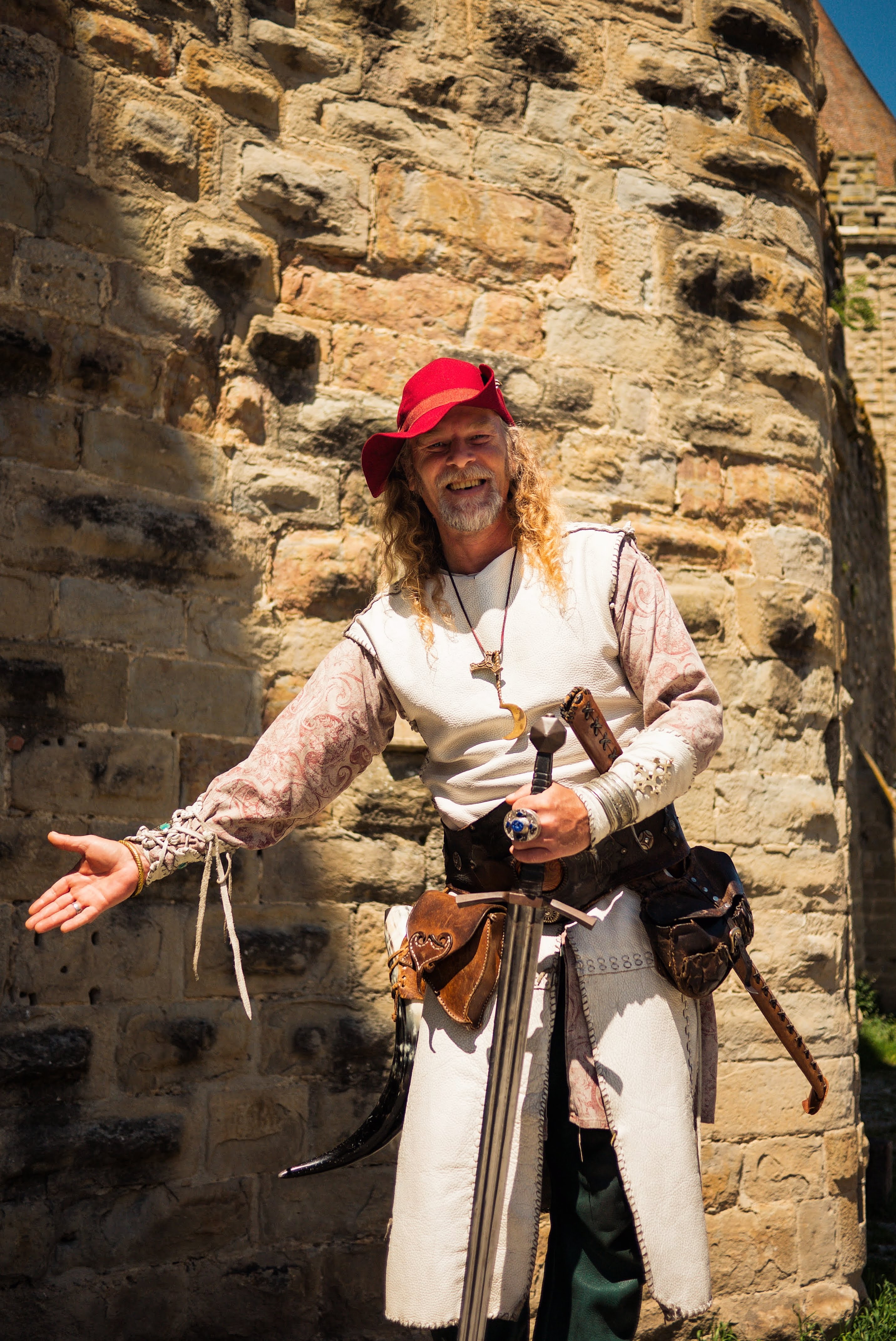 Medieval Dressed French Man