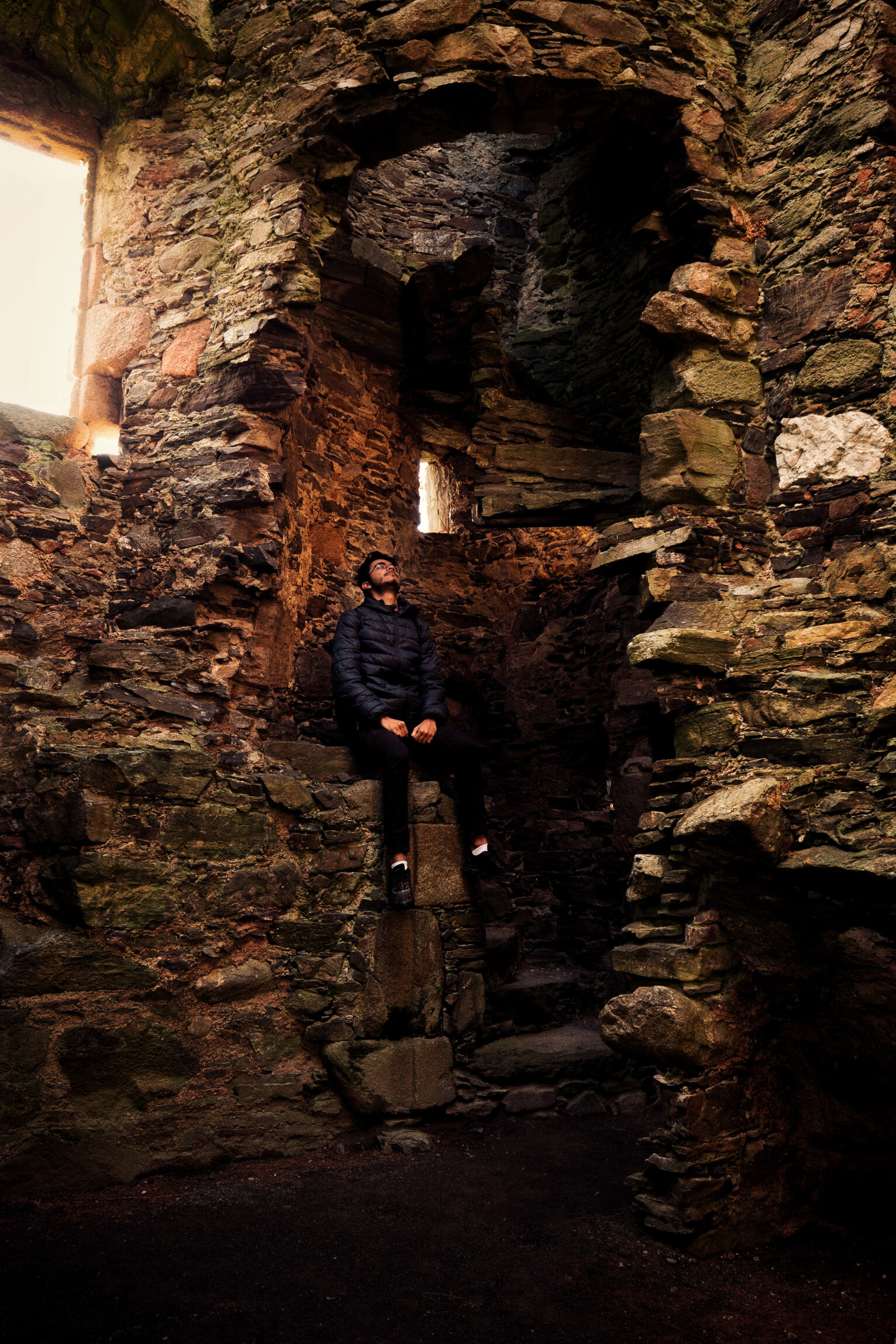 Castle Ruin Portrait