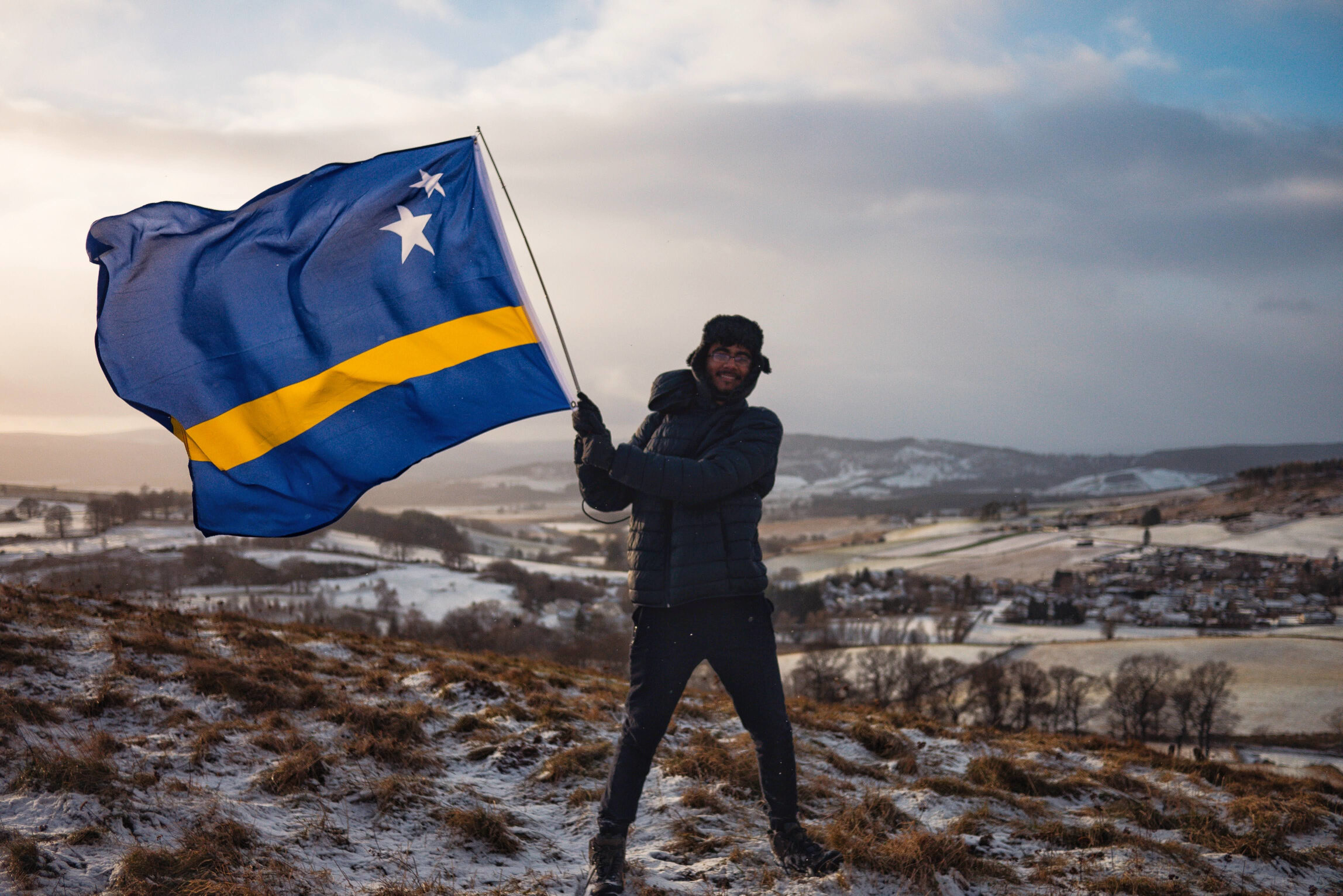 Snow Portrait Highlands Curacao