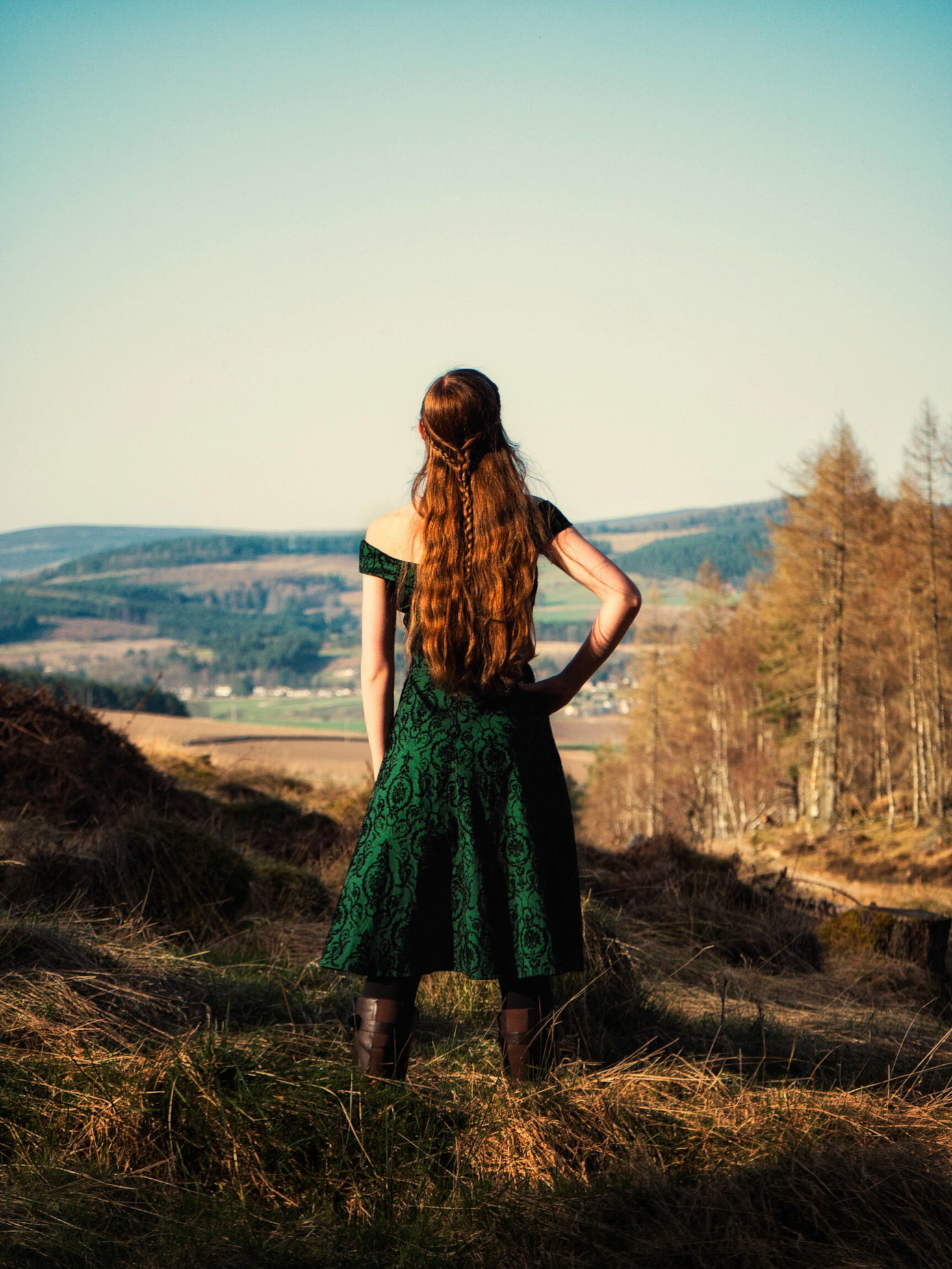 Hillside Femaile Portrait